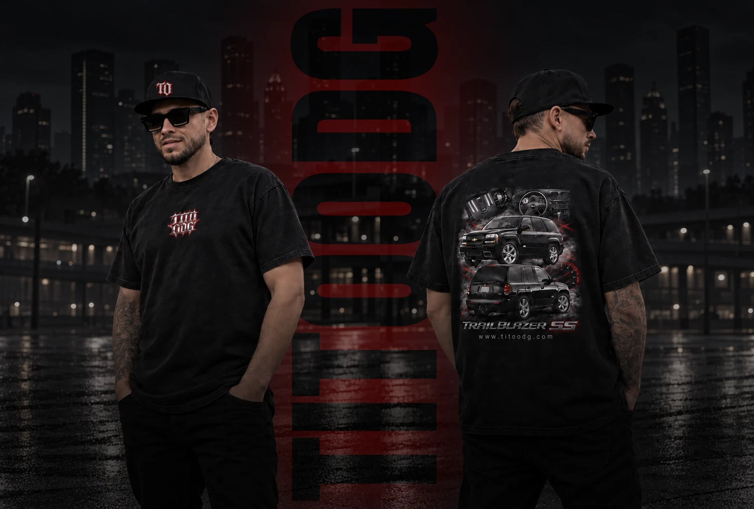 TITO ODG streetwear front and back